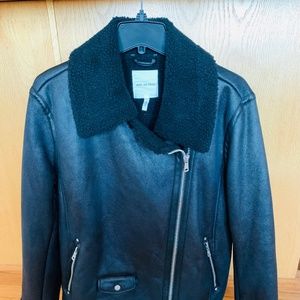 AVEC LES FILLES SHEARLING JACKET